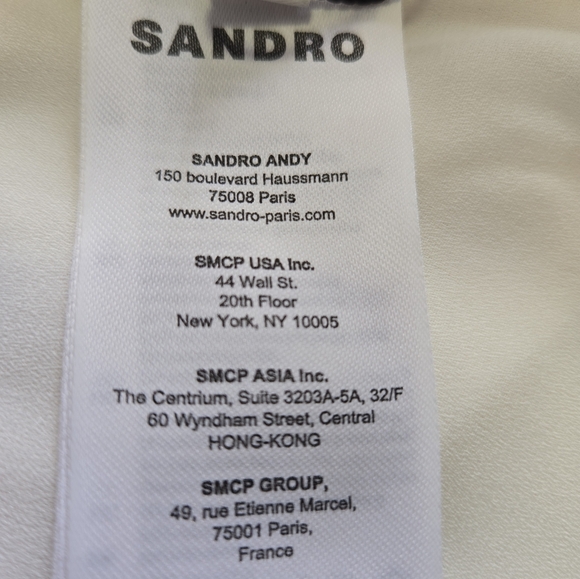 SANDRO Button-embellished brushed tweed mini skirt - Picture 9 of 11